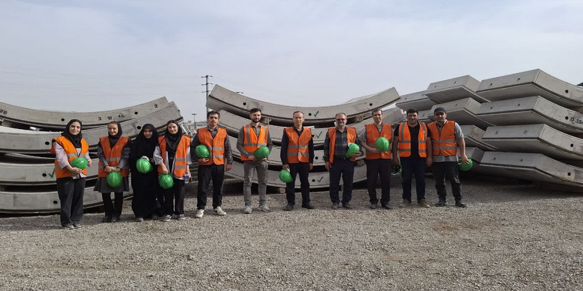 بازدید گروه ژئوتکنیک دانشکده مهندسی عمران و محیط زیست از تونل خط ۱۰ متروی تهران 