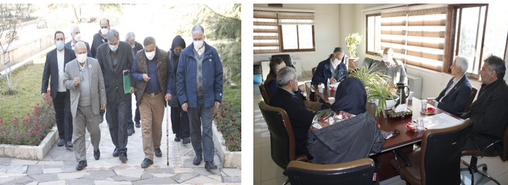 : بازدید هیئت کمیته جستجوی مفقودین کشور از تربت شهید گمنام پردیس کشاورزی